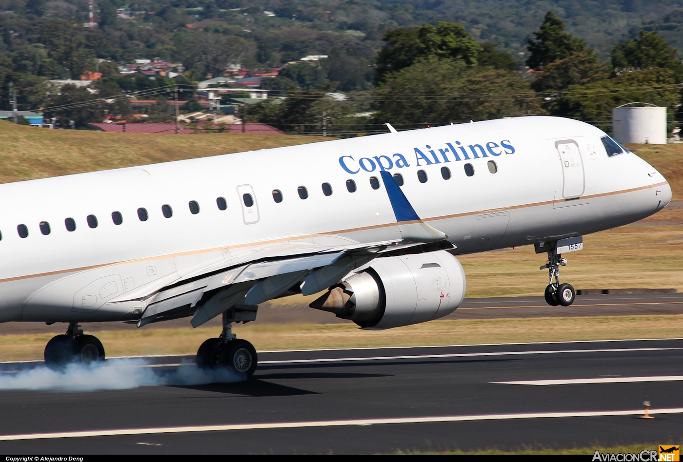 HP-1557CMP - Embraer ERJ-190-100AR - Copa Airlines