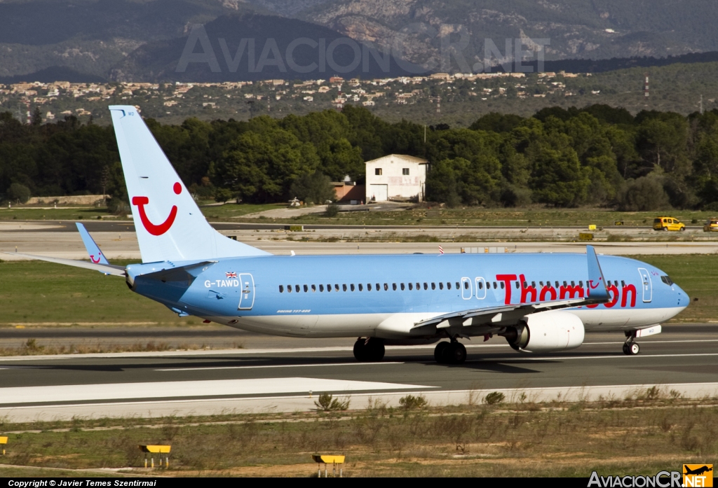 G-TAWD - Boeing 737-8K5 - Thomson Airways