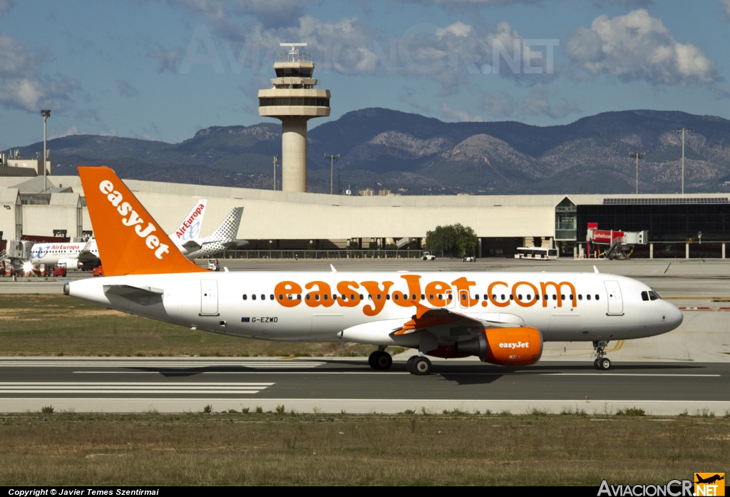 G-EZWD - Airbus A320-214 - EasyJet