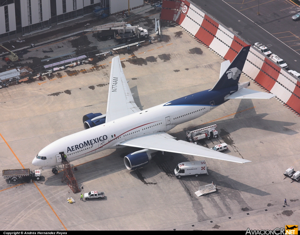 N774AM - Boeing 777-2Q8/ER - Aeromexico
