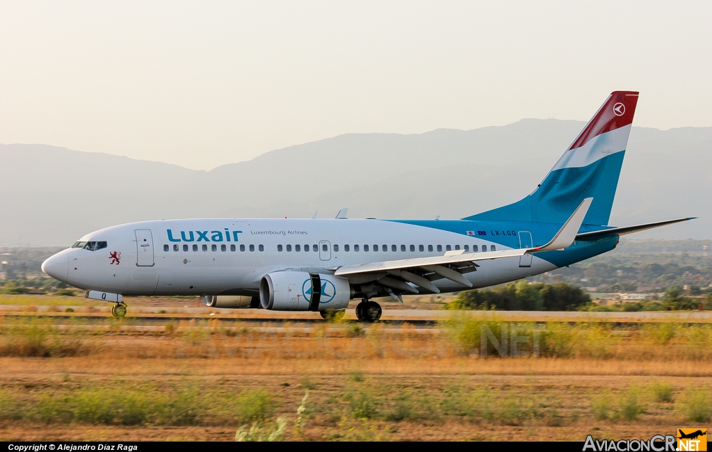 LX-LGQ - Boeing 737-7C9 - Luxair - Luxembourg Airlines