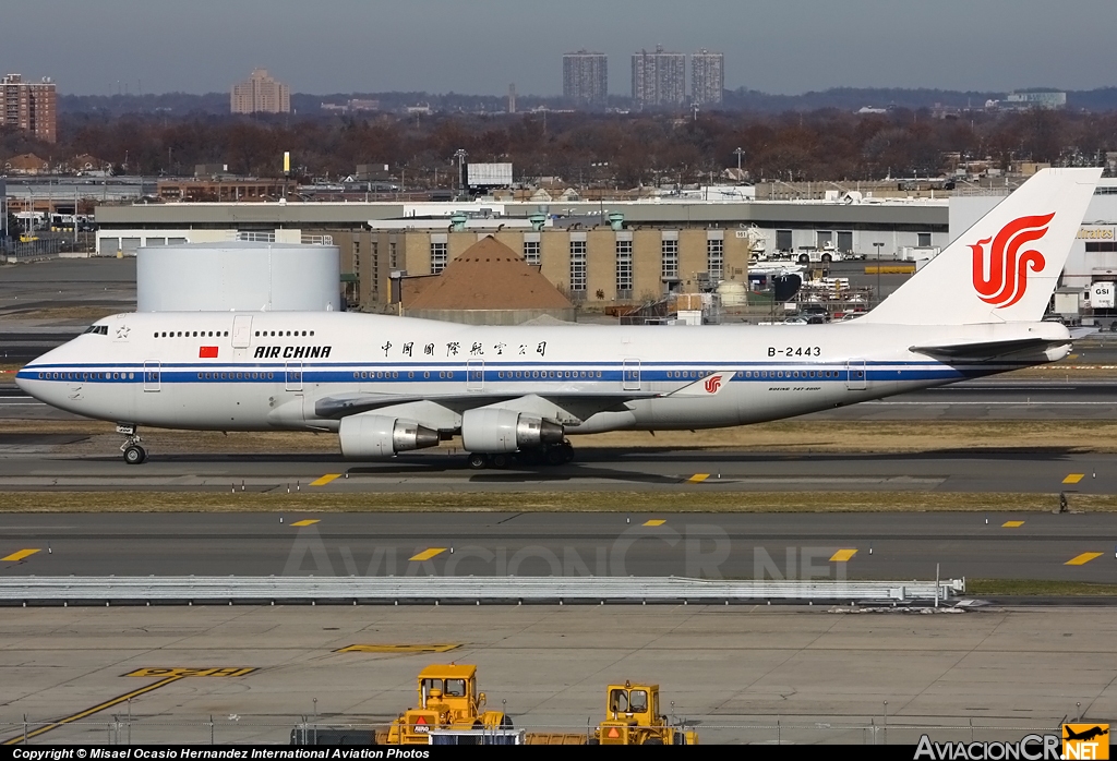 B-2443 - Boeing 747-4J6 - Air China