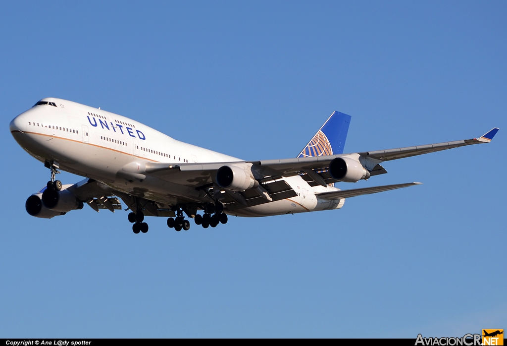 N117UA - Boeing 747-422 - United Airlines