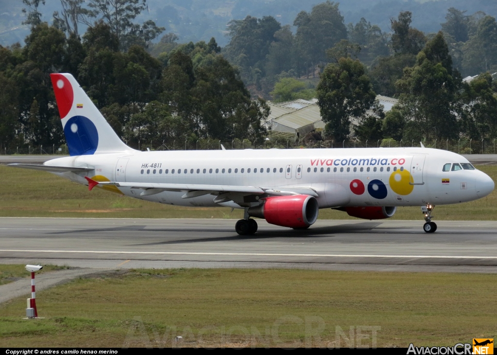 HK-4811 - Airbus A320-214 - Viva Colombia