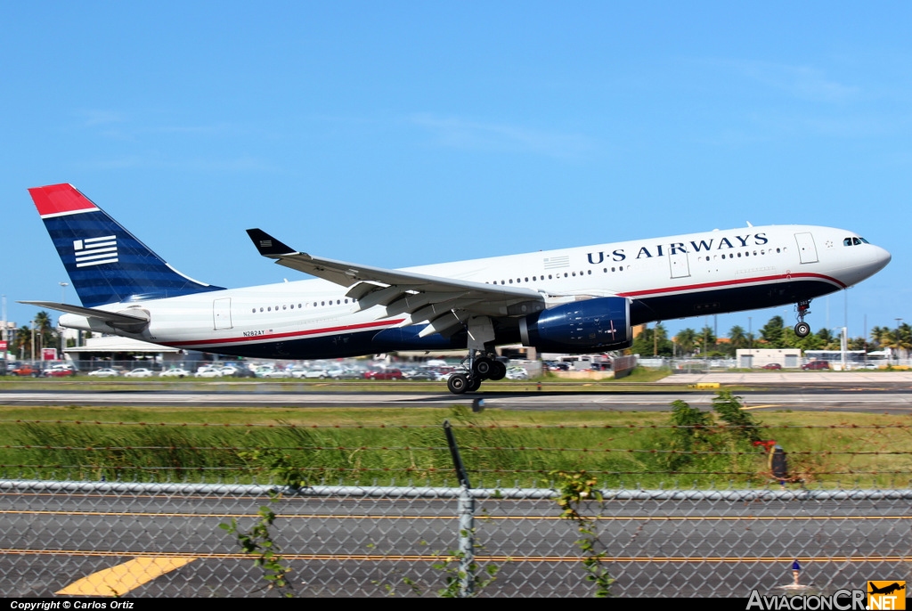 N282AY - Airbus A330-243 - U.S. Airways Express
