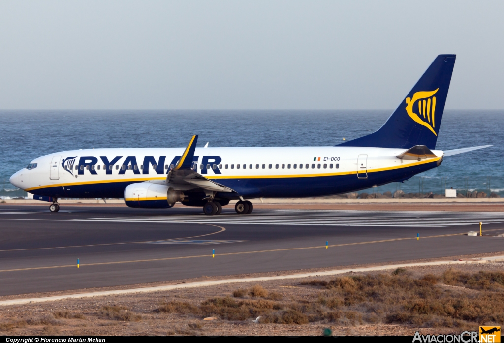 EI-DCO - Boeing 737-8AS - Ryanair