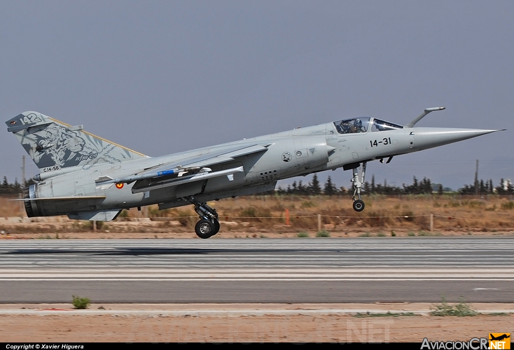 C.14-56 - Dassault Mirage F1M - Fuerza Aérea de España