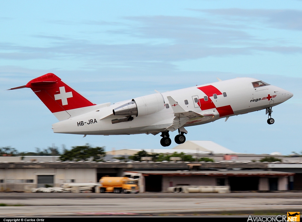 HB-JRA - Bombardier CL-600-2B16 Challenger 604 - Swiss Air-Ambulance