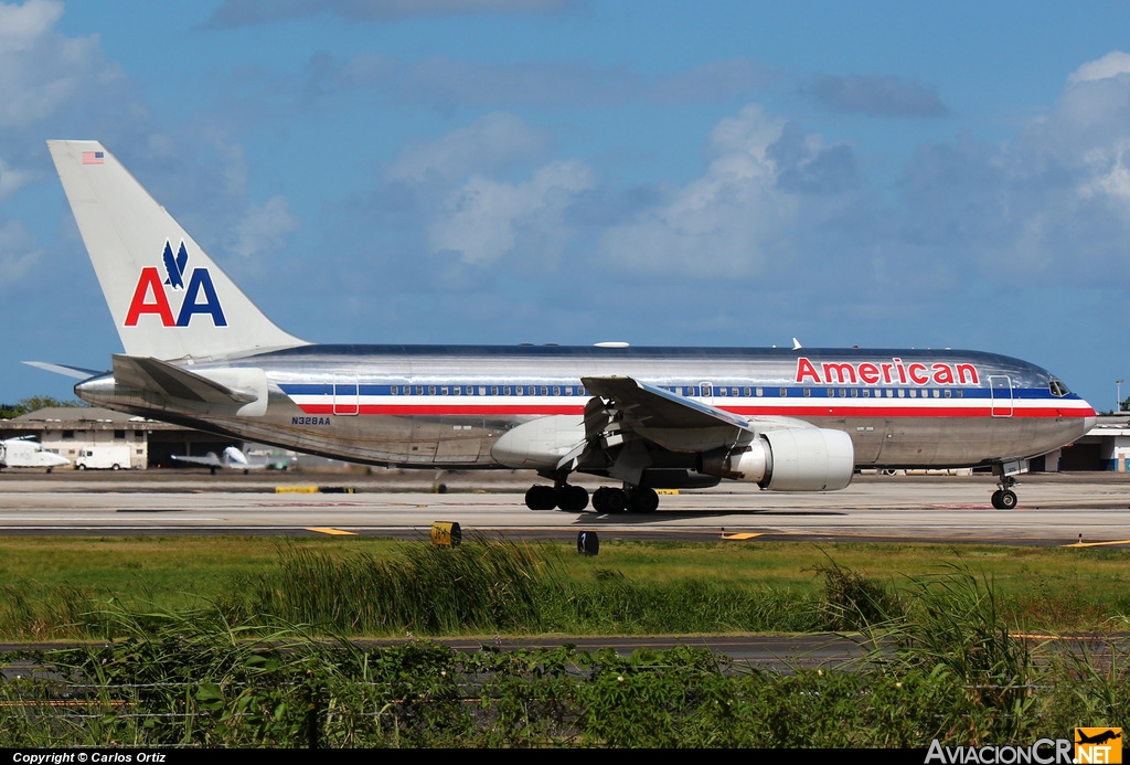 N328AA - Boeing 767-223/ER - American Airlines