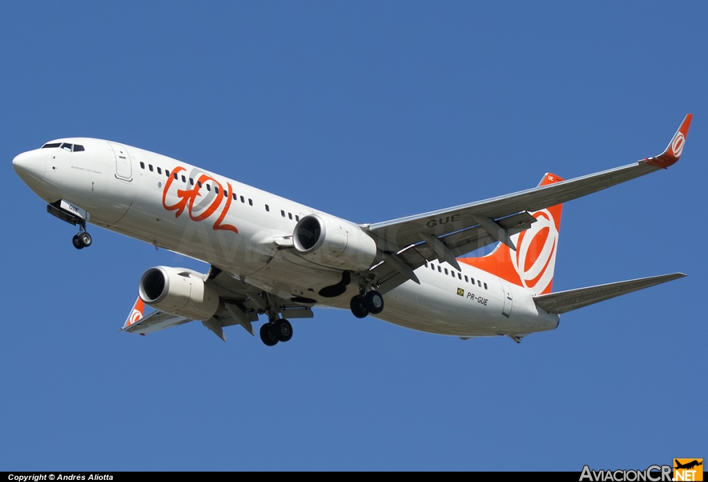 PR-GUE - Boeing 737-8EH - Gol Transportes Aereos