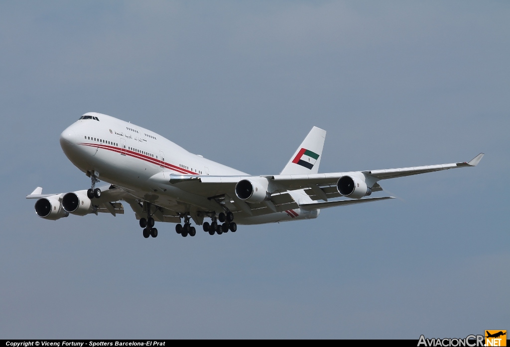 A6-MMM - Boeing 747-422 - Dubai Air Wing