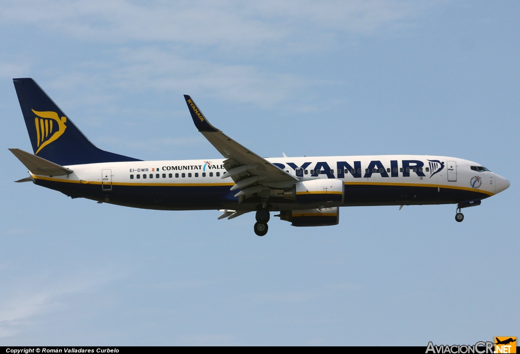 EI-DWR - Boeing 737-8AS - Ryanair