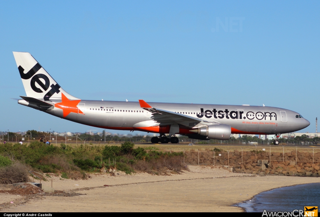 VH-EBS - Airbus A330-202 - Jetstar Airways