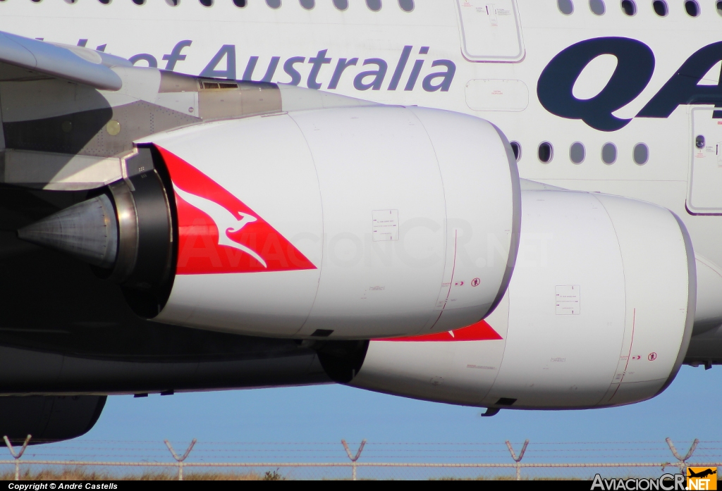 VH-OQG - Airbus A380-842 - Qantas