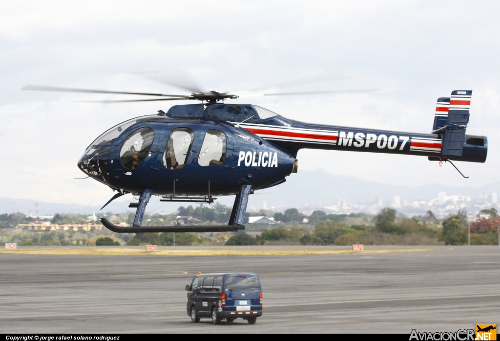 MSP007 - Mcdonnell Douglas MD600N - Ministerio de Seguridad Pública - Costa Rica