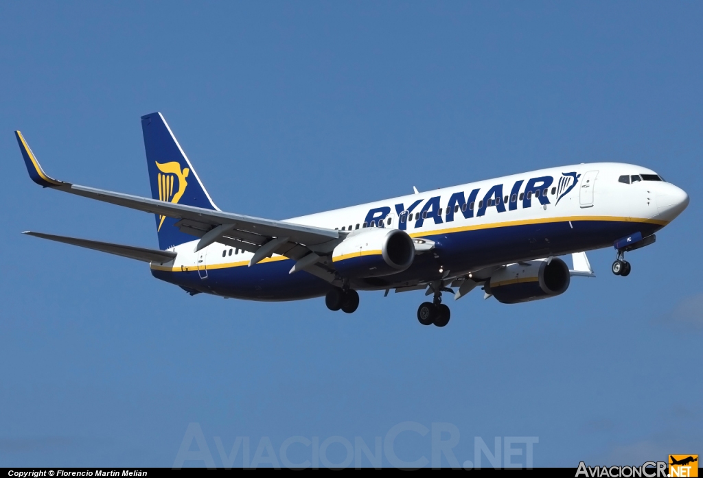 EI-DHC - Boeing 737-8AS - Ryanair