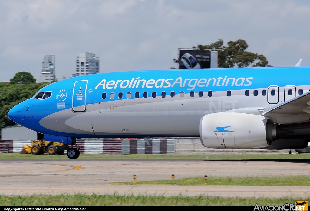 LV-CXS - Boeing 737-81D - Aerolineas Argentinas