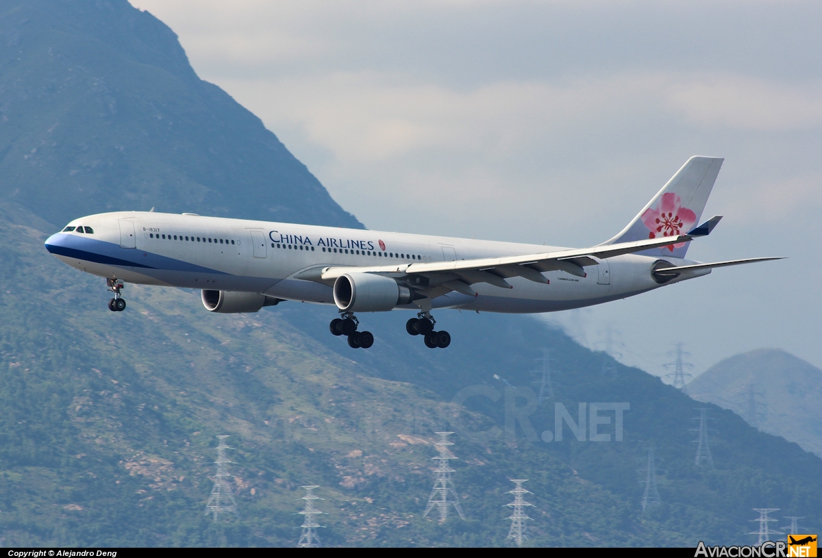 B-18317 - Airbus A330-302 - China Airlines