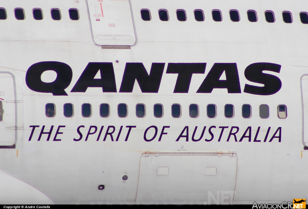 VH-OJE - Boeing 747-438 - Qantas