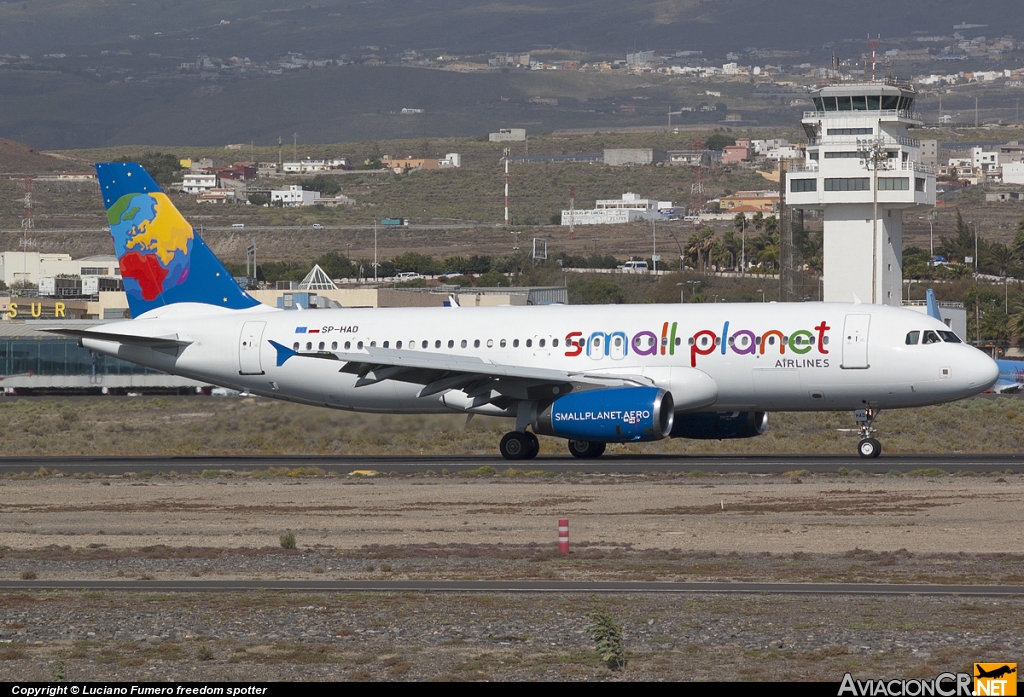 SP-HAD - Airbus A320-232 - Small Planet