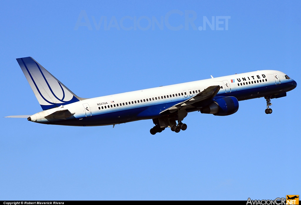 N527UA - Boeing 757-222 - United Airlines