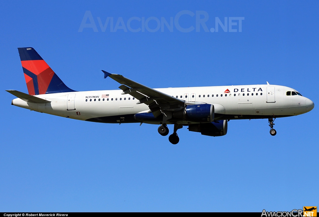 N351NW - Airbus A320-212 - Delta Air Lines