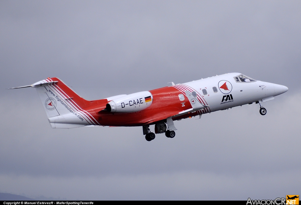 D-CAAE - Gates Learjet 55ER - FAI Air Ambulance