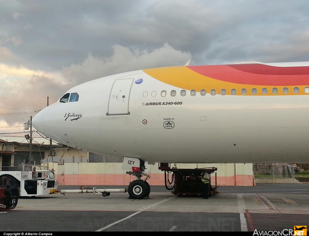 EC-IZY - Airbus A340-642 - Iberia