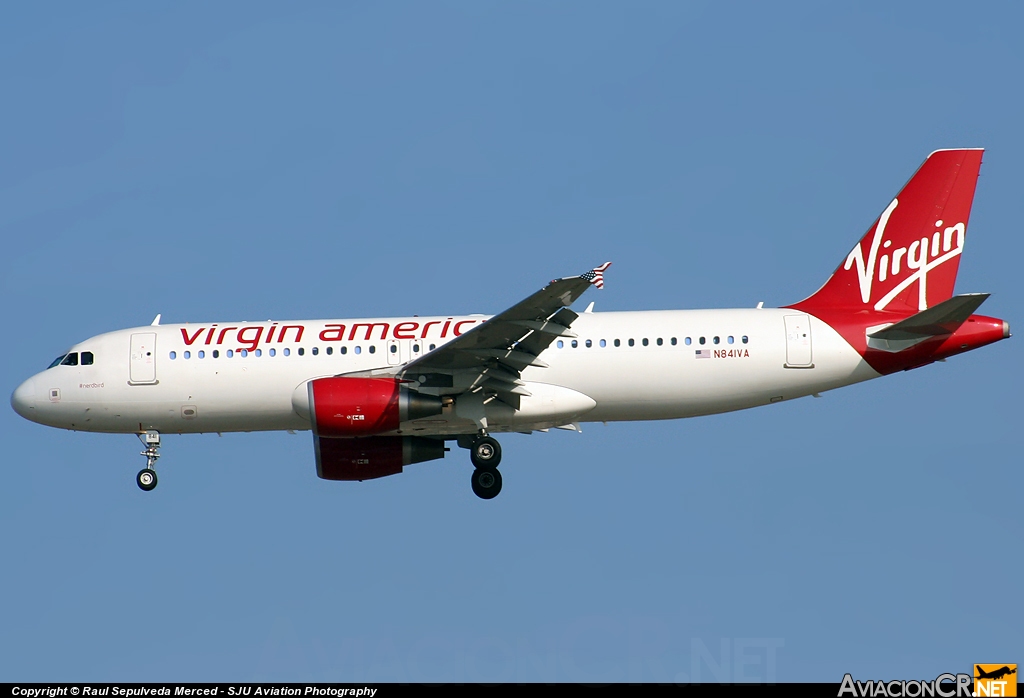 N841VA - Airbus A320-214 - Virgin America