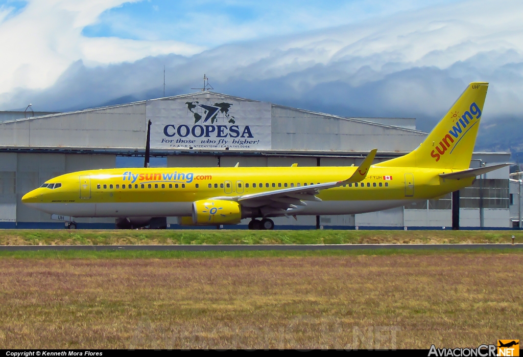 C-FYUH - Boeing 737-8K5 - Sunwing Airlines