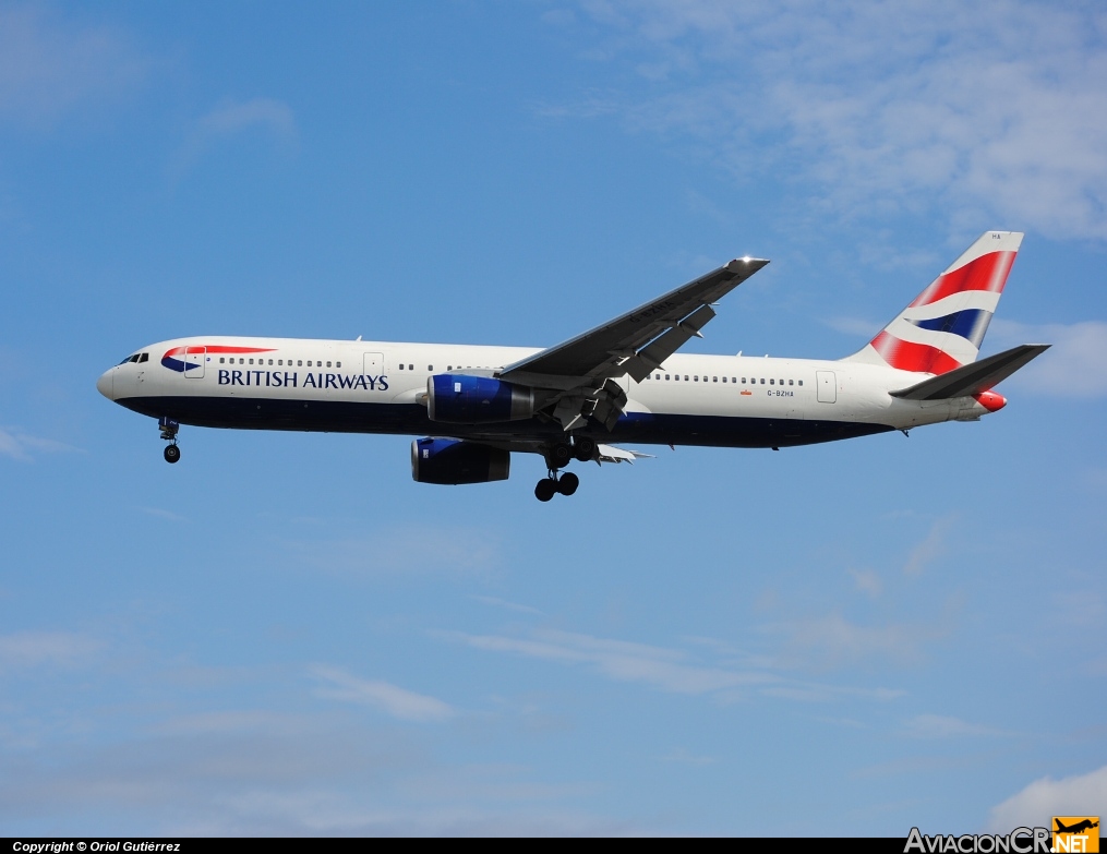 G-BZHA - Boeing 767-336/ER - British Airways
