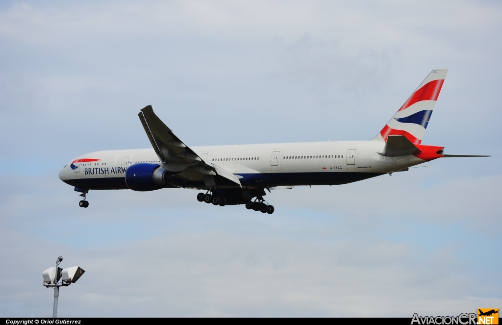 G-STBC - Boeing 777-336/ER - British Airways