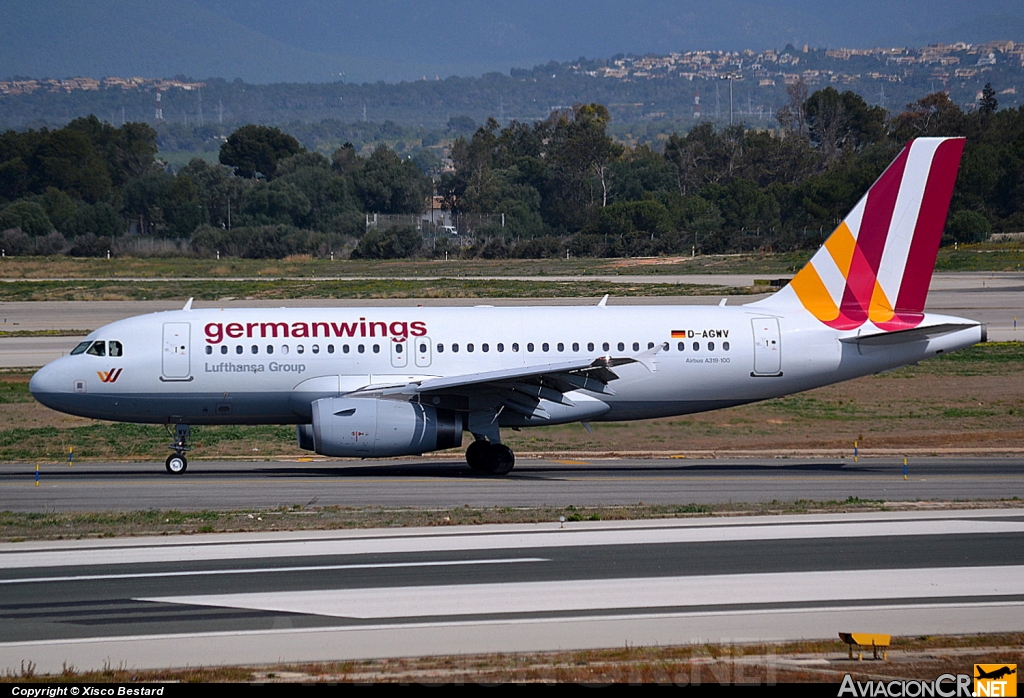 D-AGWV - Airbus A319-132 - Germanwings