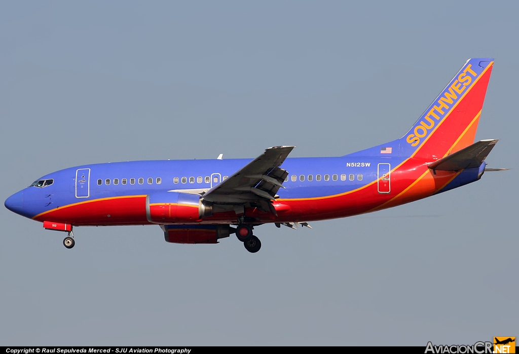 N512SW - Boeing 737-5H4 - Southwest Airlines