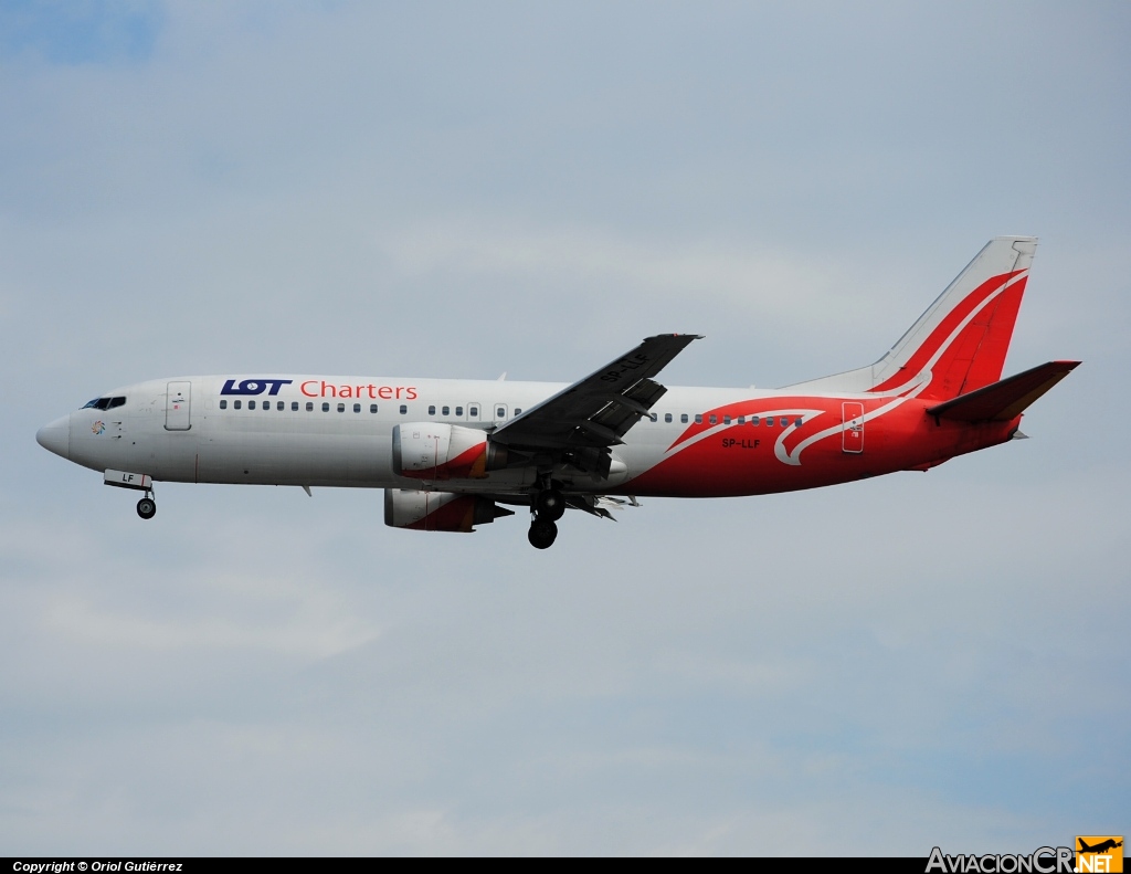 SP-LLF - Boeing 737-45D - LOT Charters