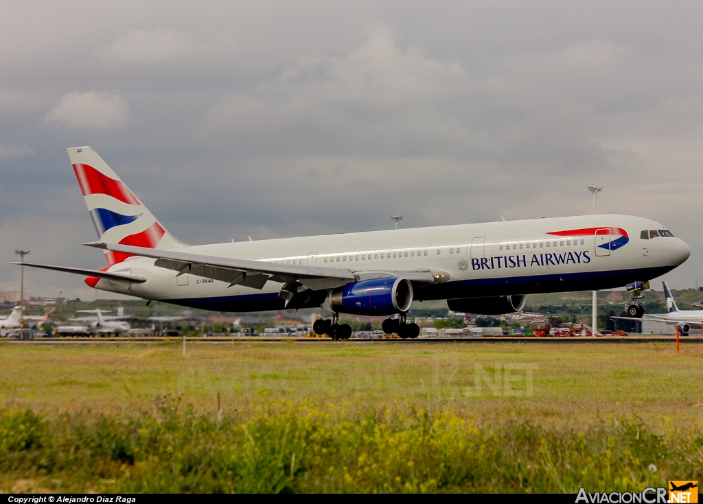 G-BNWA - Boeing 767-336/ER - British Airways