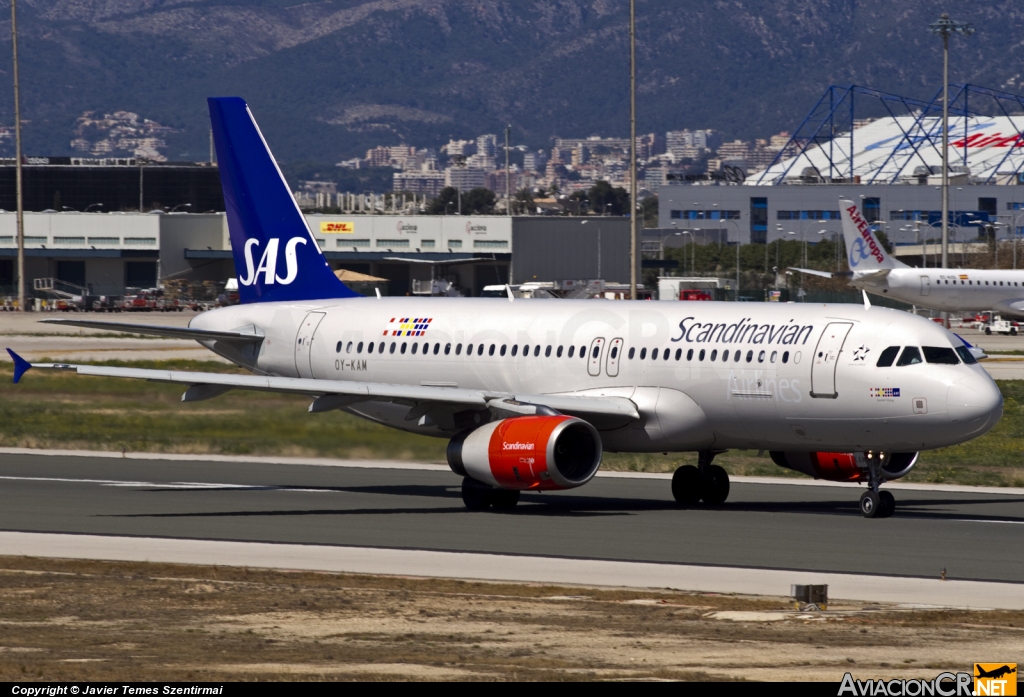 OY-KAM - Airbus A320-232 - Scandinavian Airlines - SAS
