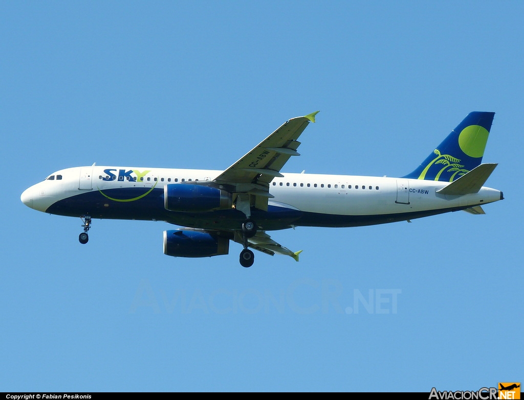 CC-ABW - Airbus A320-233 - Sky Airline