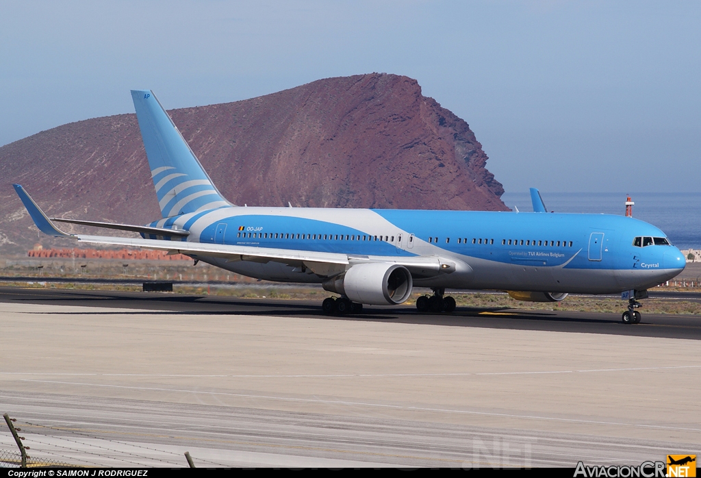 OO-JAP - Boeing 767-38E/ER - Jetairfly (TUI Airliners Belgium)