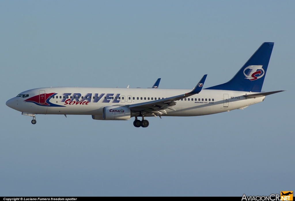 SP-TVZ - Boeing 737-8BK - Travel Service