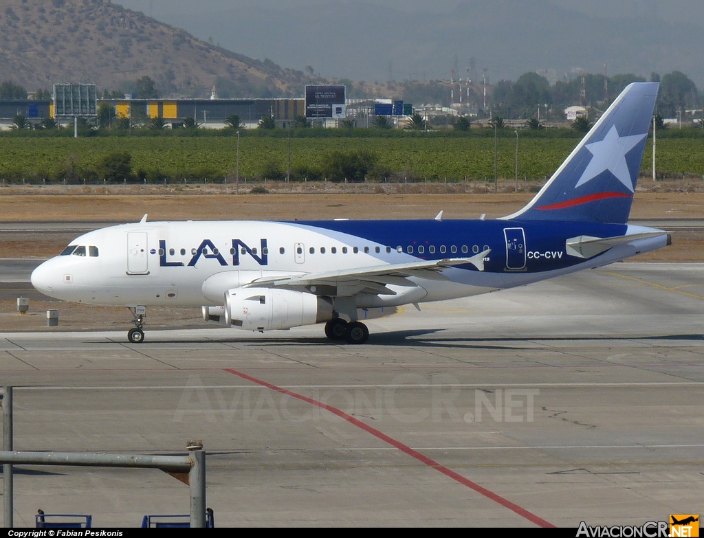 CC-CVV - Airbus A318-121 - LAN Airlines