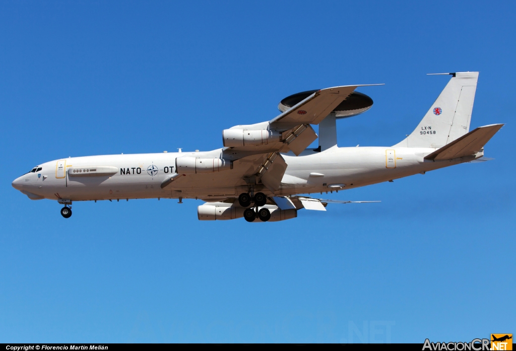 LX-N90458 - Boeing E-3A Sentry (707-300) - OTAN / NATO