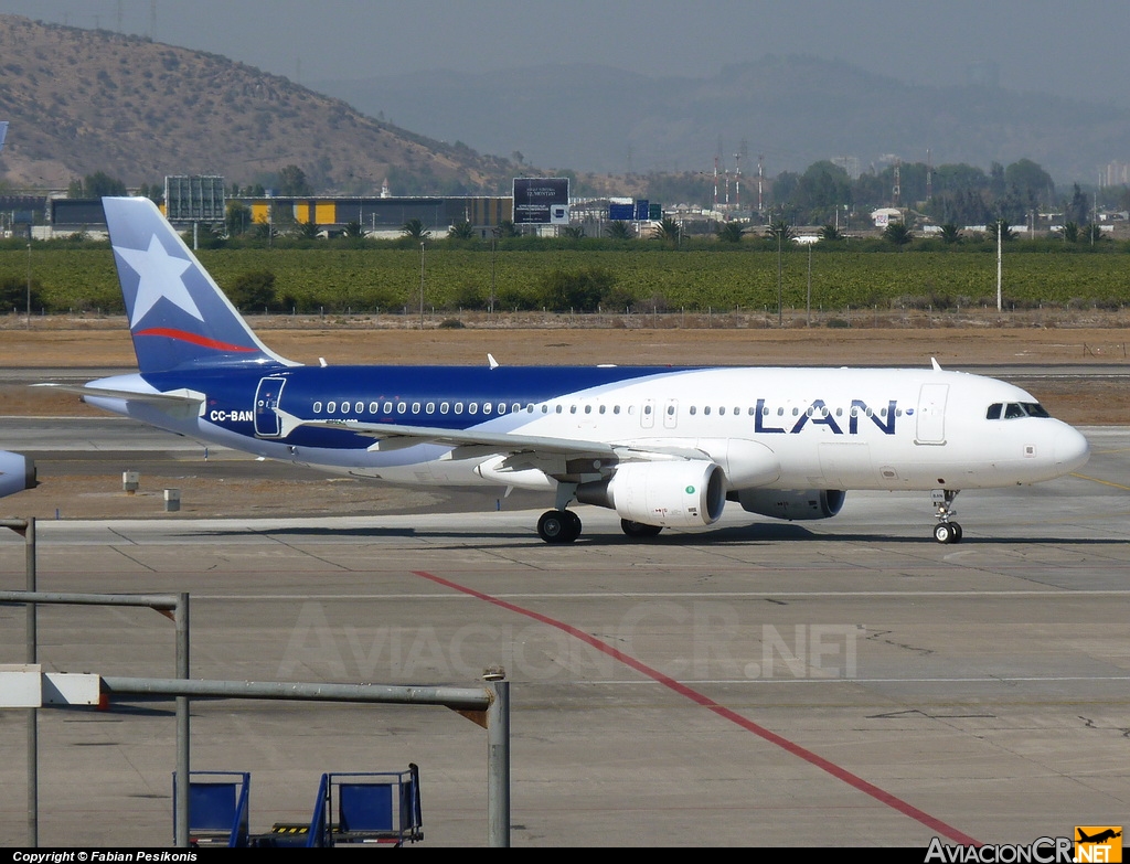CC-BAN - Airbus A320-214 - LAN Airlines