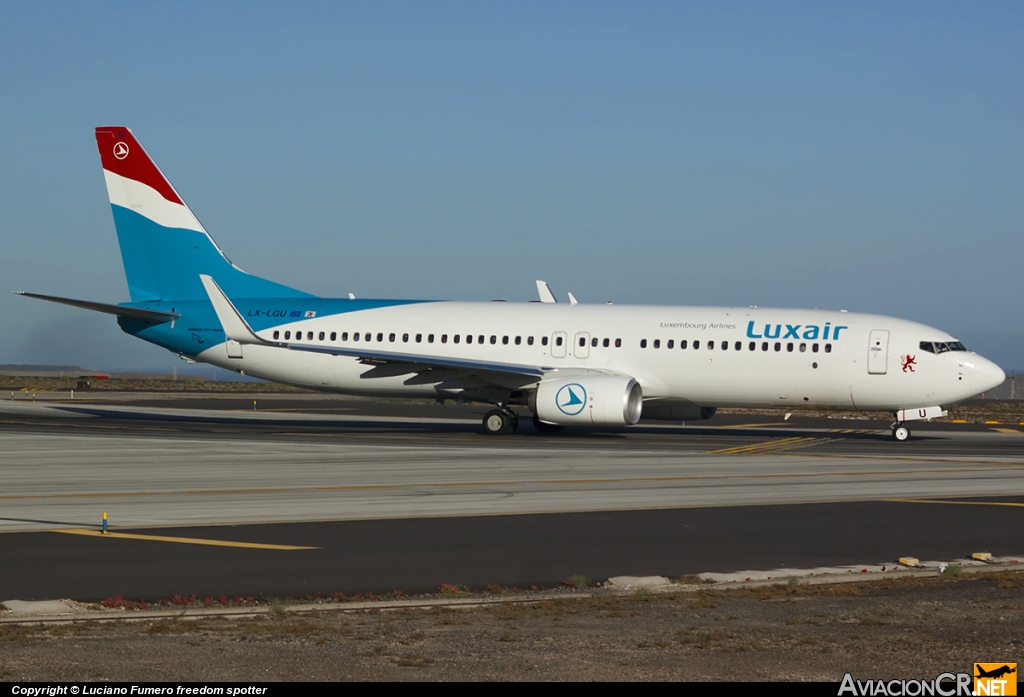 LX-LGU - Boeing 737-8C9 - LUXAIR