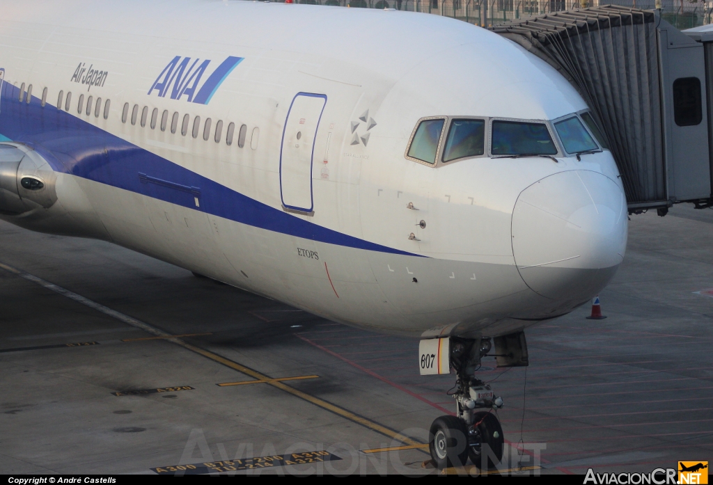 JA607A - Boeing 767-381/ER - All Nippon Airways - ANA (Air Japan)