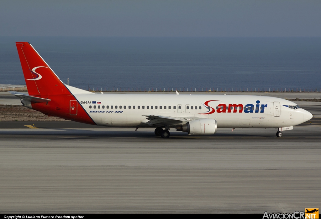 OM-SAA - Boeing 737-476 - Samair