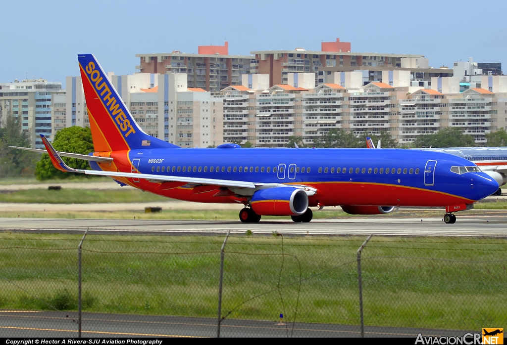 N8603F - Boeing 737-8H4 - Southwest Airlines