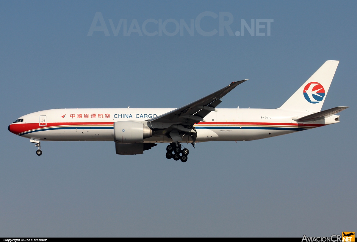 B-2077 - Boeing 777-F6N - China Cargo Airlines