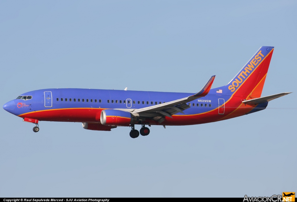 N629SW - Boeing 737-300 - Southwest Airlines