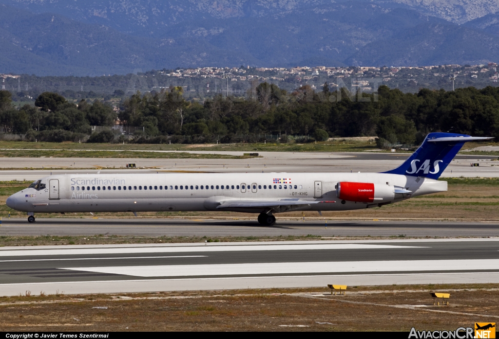 OY-KHG - McDonnell Douglas MD-82 (DC-9-82) - Scandinavian Airlines - SAS